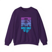 Disc Golf Wife Unisex Heavy Blend™ Crewneck Sweatshirt