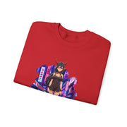 Anime Female Demon Unisex Heavy Blend™ Crewneck Sweatshirt