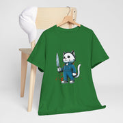 Horror Movie Cats Unisex Heavy Cotton Tee