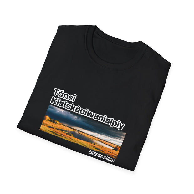 Tánsi Cree  Saskatchewan Unisex Softstyle T-Shirt