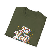 Retro Be You Pride Unisex Softstyle T-Shirt