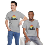 Retro Disc Golf Unisex Heavy Cotton Tee