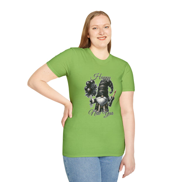 Gnome New Year Unisex Softstyle T-Shirt