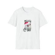Christmas cat Unisex Softstyle T-Shirt