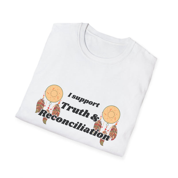 I Support Truth & Reconciliation Unisex Softstyle T-Shirt