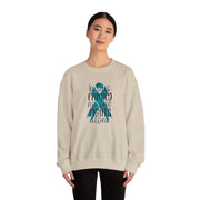 In this Family Support Unisex Heavy Blend™ Crewneck Sweatshirt