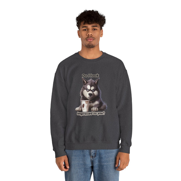 Grumpy Dog Unisex Heavy Blend™ Crewneck Sweatshirt