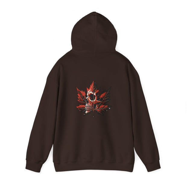 Maple Leaf Skull Unisex Heavy Blend™ Hooded Sweatshirt
