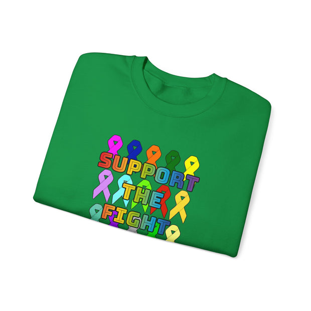 Support the Fight Unisex Heavy Blend™ Crewneck Sweatshirt