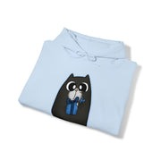 Christmas cat Unisex Heavy Blend™ Hooded Sweatshirt