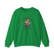 Rubik Cube Unisex Heavy Blend™ Crewneck Sweatshirt