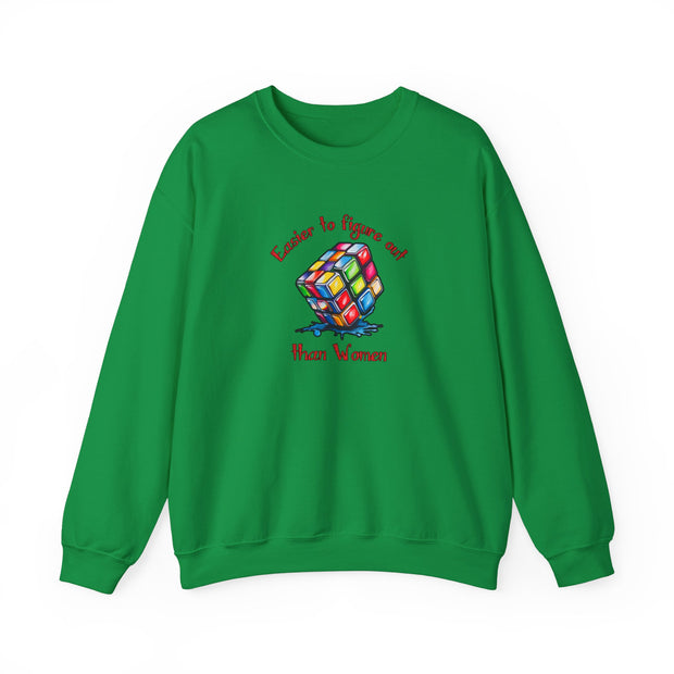 Rubik Cube Unisex Heavy Blend™ Crewneck Sweatshirt