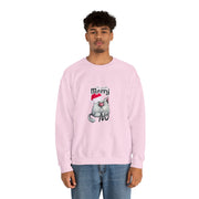 Christmas cat Unisex Heavy Blend™ Crewneck Sweatshirt