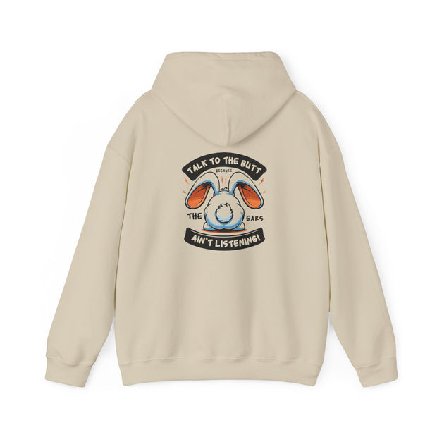 Talk to the Butt Unisex Heavy Blend™ Hooded Sweatshirt