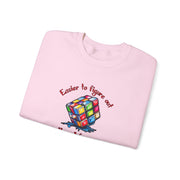 Rubik Cube Unisex Heavy Blend™ Crewneck Sweatshirt