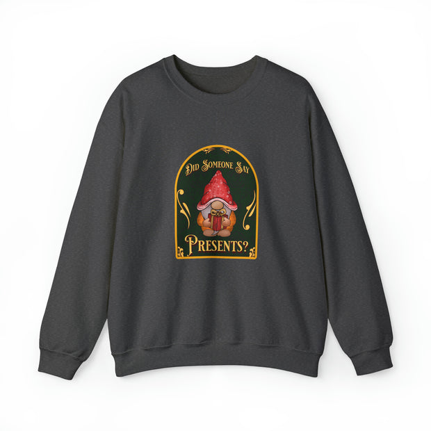 Gnome Presents Unisex Heavy Blend™ Crewneck Sweatshirt