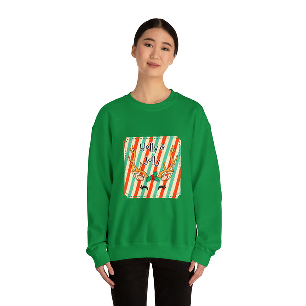 Reindeer Unisex Heavy Blend™ Crewneck Sweatshirt