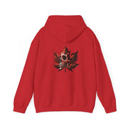 Maple Leaf Skull Unisex Heavy Blend™ Hooded Sweatshirt
