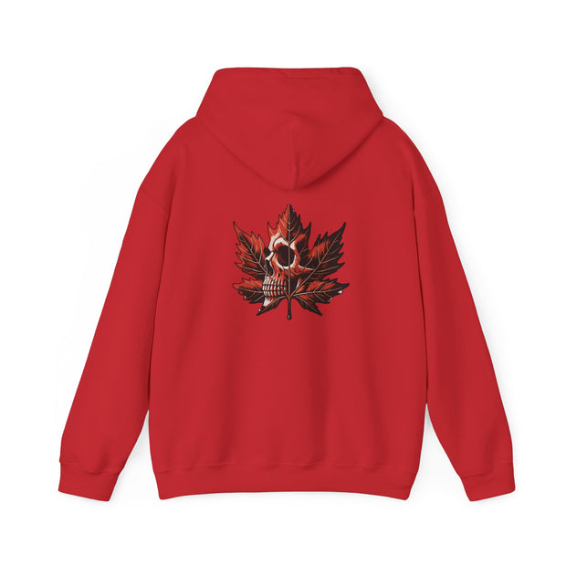 Maple Leaf Skull Unisex Heavy Blend™ Hooded Sweatshirt