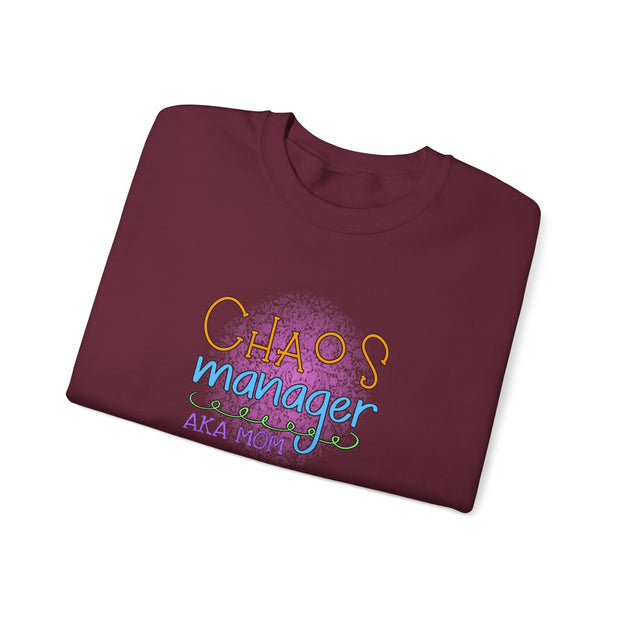 Chaos Manager Unisex Heavy Blend™ Crewneck Sweatshirt