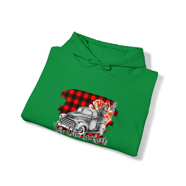 Christmas truck Unisex Heavy Blend™ Hooded Sweatshirt