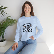 Coffee and Chaos Unisex Heavy Blend™ Crewneck Sweatshirt