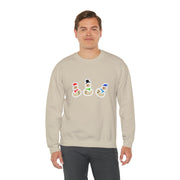 Snowmen Unisex Heavy Blend™ Crewneck Sweatshirt