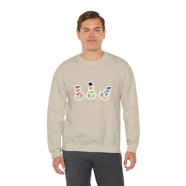 Snowmen Unisex Heavy Blend™ Crewneck Sweatshirt