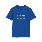 Peace Love and Pride Unisex Softstyle T-Shirt