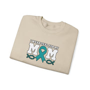 Teal for Mom Unisex Heavy Blend™ Crewneck Sweatshirt