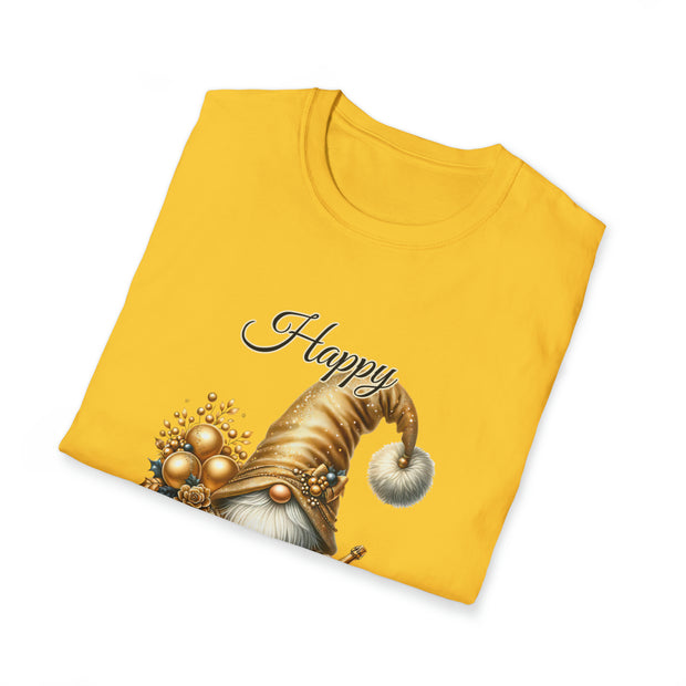 Gnome New Year Unisex Softstyle T-Shirt