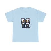 Horror Movie Cats Unisex Heavy Cotton Tee