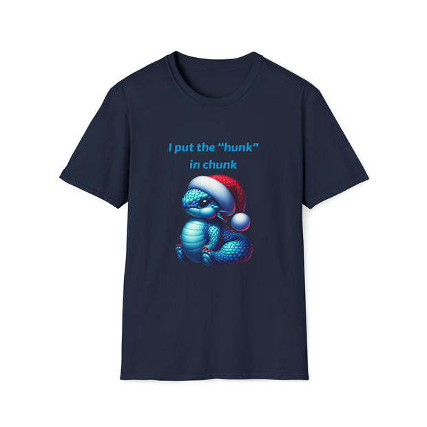 Christmas dragon Unisex Softstyle T-Shirt