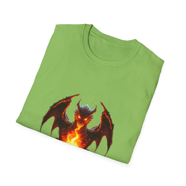 Fire Dragon Unisex Softstyle T-Shirt