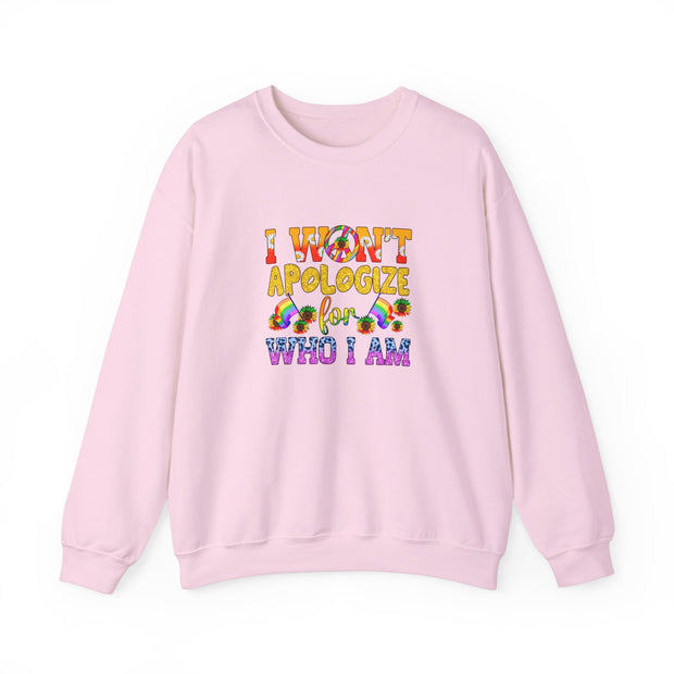I Won’t Apologize Unisex Heavy Blend™ Crewneck Sweatshirt