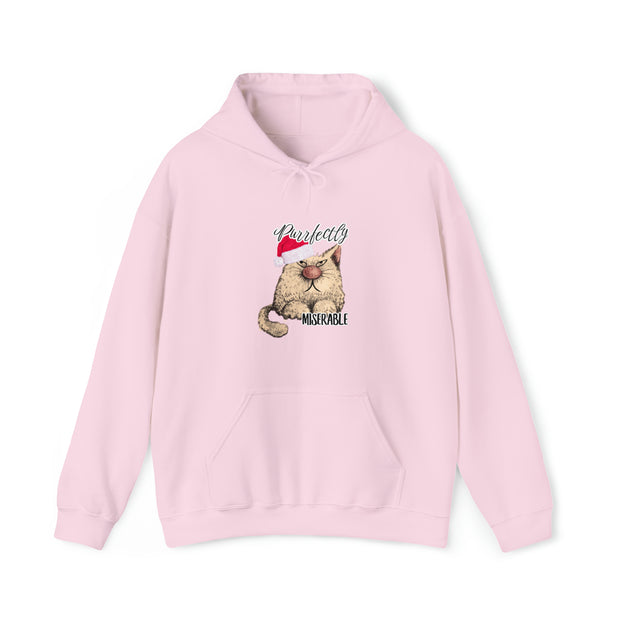 Christmas cat Unisex Heavy Blend™ Hooded Sweatshirt