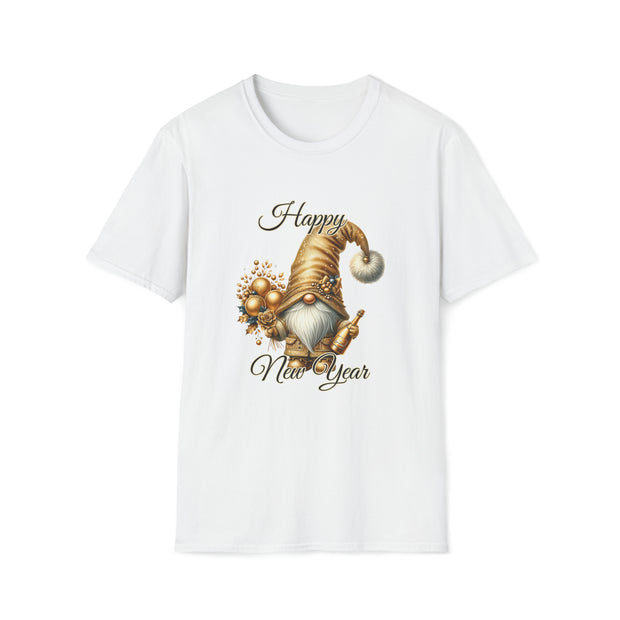 Gnome New Year Unisex Softstyle T-Shirt