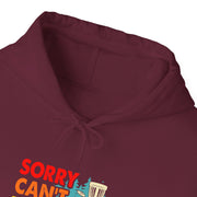 Sorry, Can’t, Disc Golf, Bye Unisex Heavy Blend™ Hooded Sweatshirt