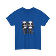 Horror Movie Cats Unisex Heavy Cotton Tee