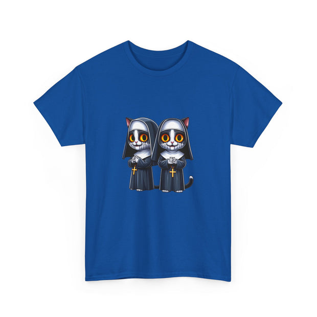 Horror Movie Cats Unisex Heavy Cotton Tee