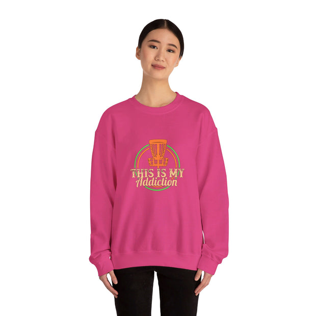 This is my Addiction Unisex Heavy Blend™ Crewneck Sweatshirt