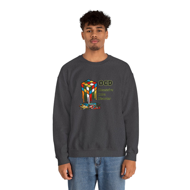 Rubik Cube Unisex Heavy Blend™ Crewneck Sweatshirt