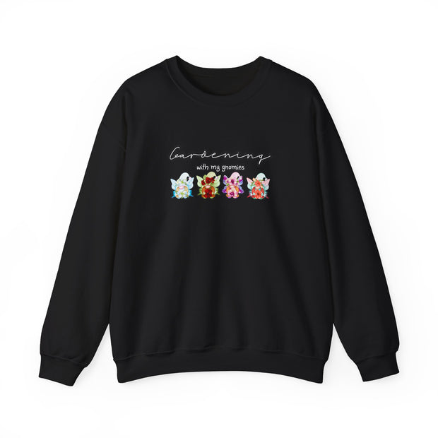Gardening with my Gnomies Unisex Heavy Blend™ Crewneck Sweatshirt