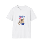 Christmas cat Unisex Softstyle T-Shirt