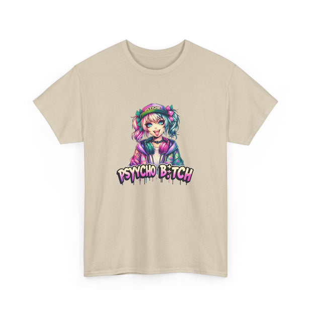 Graffiti Anime Girls Unisex Heavy Cotton Tee