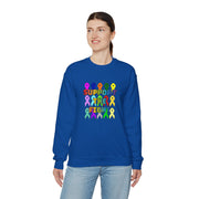 Support the Fight Unisex Heavy Blend™ Crewneck Sweatshirt
