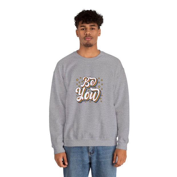 Be You Pride Unisex Heavy Blend™ Crewneck Sweatshirt