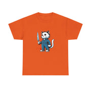 Horror Movie Cats Unisex Heavy Cotton Tee