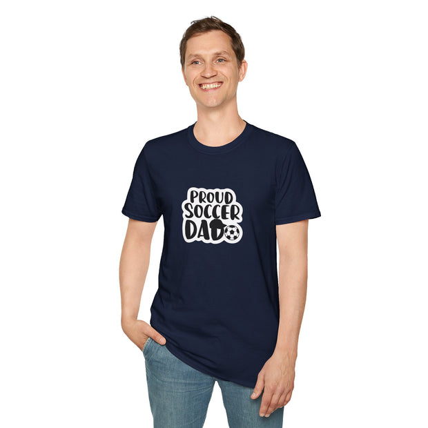 Proud Soccer Dad Unisex Softstyle T-Shirt