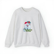 Christmas cat Unisex Heavy Blend™ Crewneck Sweatshirt